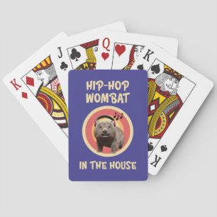 Jeu De Cartes Wombat Hip-hop Drôle dans la Maison