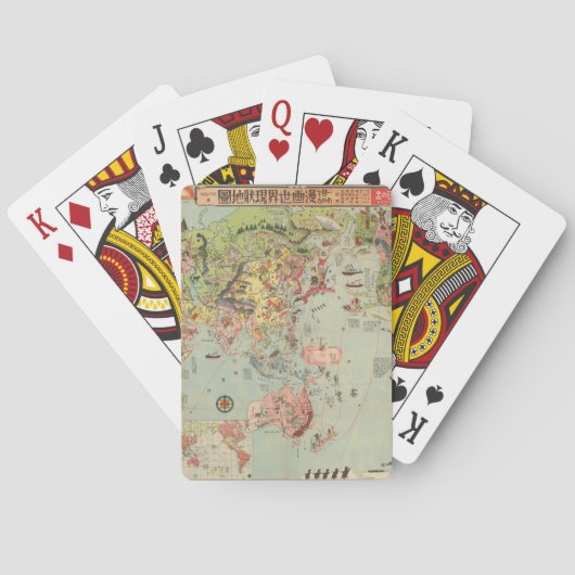 Jeu De Cartes World Map at a Glance (dos)