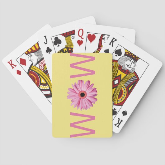Jeu De Cartes WOW MOM joyeux (dos)