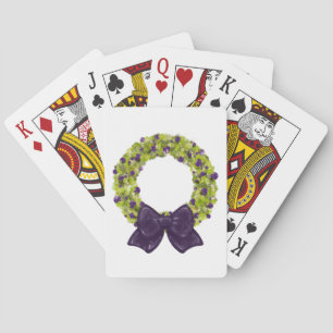 Jeu De Cartes Wreath scintillante - Options de couleurs multiple