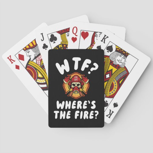 Jeu De Cartes WTF Où est le pompier ? (dos)