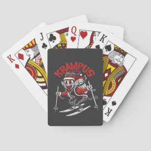 Jeu De Cartes Xmas Gruss Vom Krampus Diable de Noël