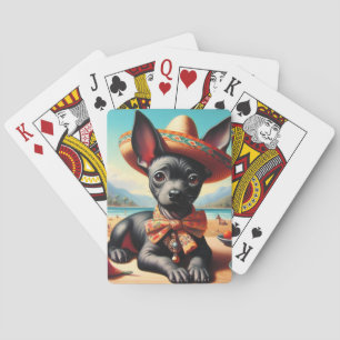 Jeu De Cartes Xoloitzcuintle vintage