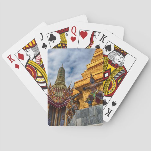 Jeu De Cartes Yaksha à Wat Phra Kaeo (dos)
