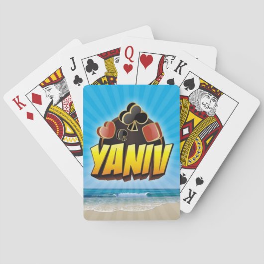 Jeu De Cartes Yaniv Jouer aux cartes (dos)