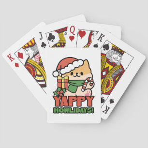 Jeu De Cartes Yappy Howlidays - Jote Christmas Dog Cartoon
