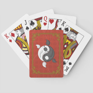 Jeu De Cartes Yin et Yang le Koi Classic Jouer des cartes