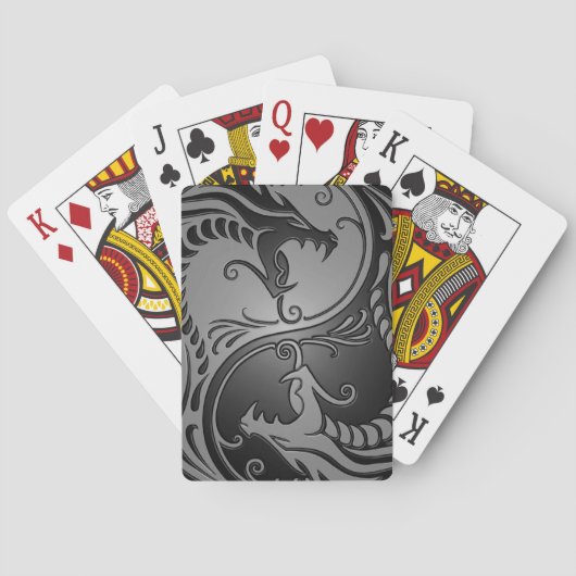 Jeu De Cartes Yin Yang Dragons (dos)