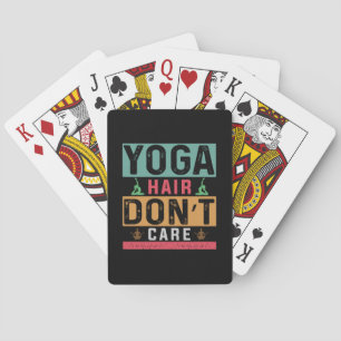 Jeu De Cartes Yoga Lover Les Cheveux De Yoga Ne S'En Soucie Pa