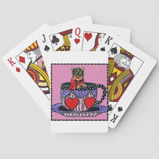 Jeu De Cartes Yorkie Poo (dos)