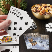 Jeu De Cartes Yorkshire Terrier Laissez-le Neiger Noël (In Situ)