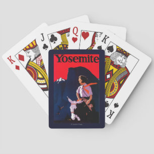 Jeu De Cartes Yosemite PosterYosemite vintage, CA