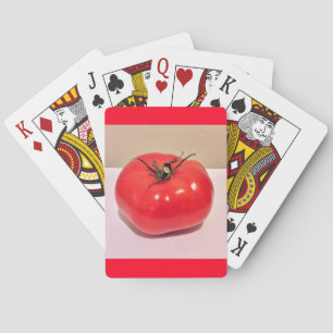 Jeu De Cartes Yummy couleur tomate rouge rose 4Elle