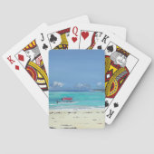 Jeu De Cartes Zanzibar bateau et vacances en mer turquoise (dos)