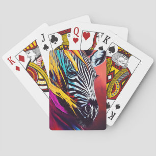 Jeu De Cartes Zebra Animal Discovery Aventure Nature Planète