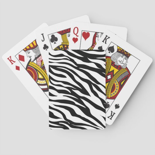 Jeu De Cartes Zebra Stripes (dos)