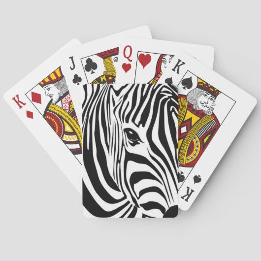 Jeu De Cartes Zèbre (dos)