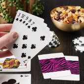 Jeu De Cartes zèbre rose (In Situ)