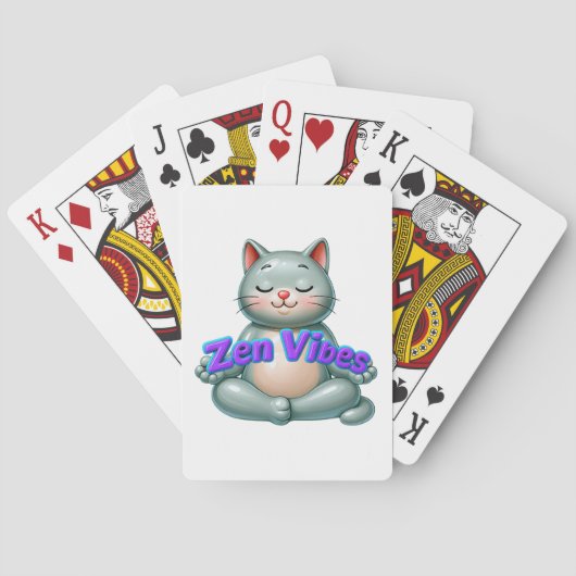 Jeu De Cartes Zen Cat Cards (dos)
