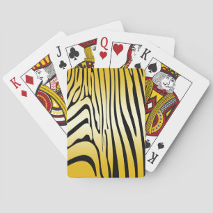 Jeu De Cartes Zesty Zebra Yellow