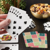 Jeu De Cartes Zigzag, Chevron, En vichy, Pois, Patchwork (In Situ)