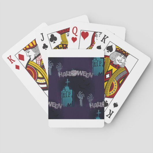 Jeu De Cartes zombie halloween (dos)