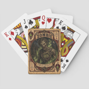 Jeu De Cartes Zombie, Monstres de Cirque Vintage
