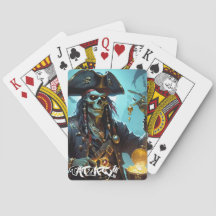 Zombie Pirate Classic Jouer Cartes