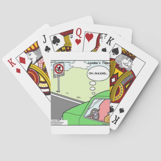 Jeu De Cartes Zone drôle sans seiches (dos)