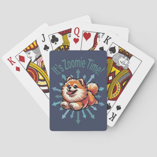 Jeu De Cartes Zoomie Time Pomeranian (dos)