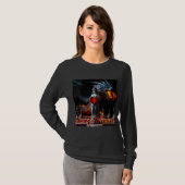 Jeu de Coeurs T-shirt à manches longues (Devant entier)