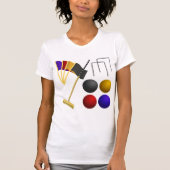 Jeu De Croquet Femen T-Shirt (Devant)
