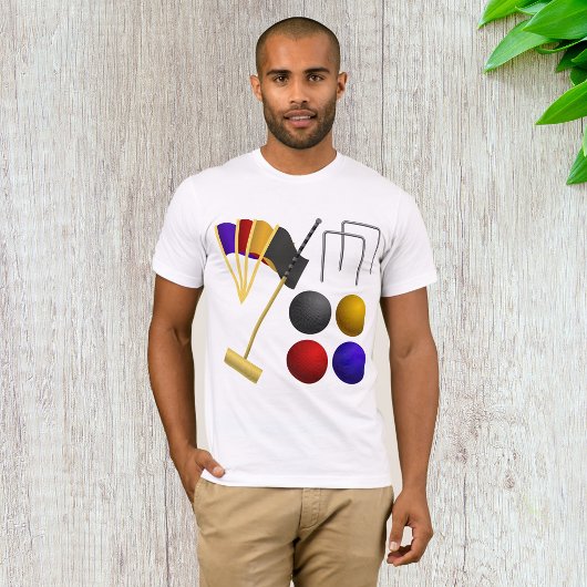 Jeu De Croquet Mens T-Shirt
