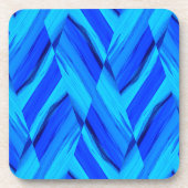 jeu de dessous de verre bleus (Devant)