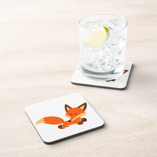 Jeu de Dessous de verre de caricature chic (Côté Droit)