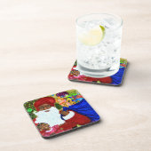Jeu de Dessous de verre de concepteurs Père Noël n (Côté Droit)
