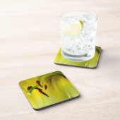 Jeu de Dessous de verre de liège Abstrait en mouss (Côté Droit)