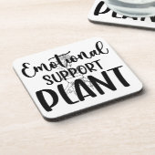 Jeu de Dessous de verre de Plante de support émoti (Côté gauche)