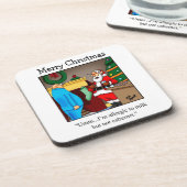 Jeu de Dessous de verre d'Humours à vin amusant (Côté gauche)