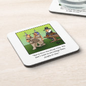 Jeu de Dessous de verre d'Humours à vin amusant (Côté gauche)