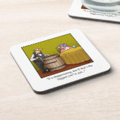 Jeu de Dessous de verre d'Humours à vin Hilarious (Côté gauche)