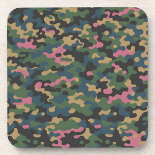 Jeu de Dessous de verre en plastique de Carré