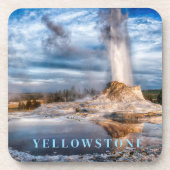 Jeu de Dessous de verre Geyser de Yellowstone (Devant)