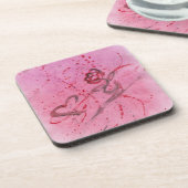 Jeu de dessous de verre Romance (Côté gauche)