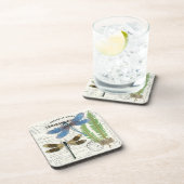 Jeu de Dessous de verre vintage Dragonly & Documen (Côté Droit)