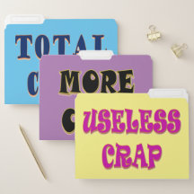 Jeu de dossiers de fichiers CRAP