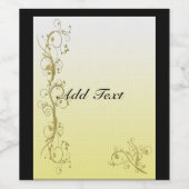 Jeu de Étiquette de nourriture et de boisson Modèl (Étiquettes simples)