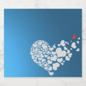 Jeu de Étiquette de nourriture et de boissons de l (Étiquettes simples)