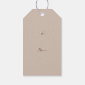 Jeu de étiquettes cadeau vintage 10Thème Noël (Dos)