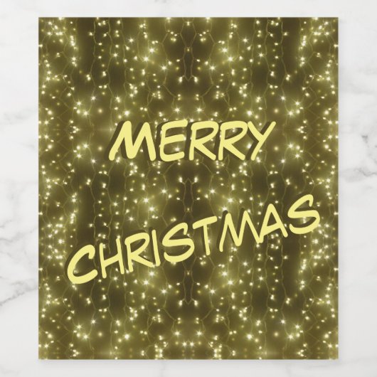 Jeu de Étiquettes de Noël F&B (Étiquettes simples)